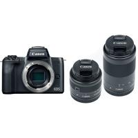 Canon EOS M50 15-45mm + 55-200mm Lens