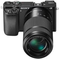 Sony A6000 16-50mm + 55-210mm Çift Lensli Fotoğraf Makinesi (Black)